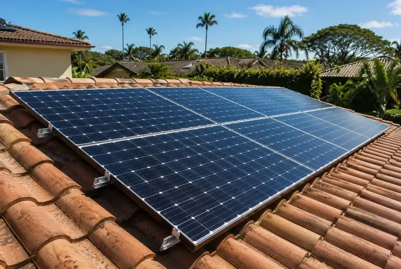 Installation de panneaux solaires à Périgny